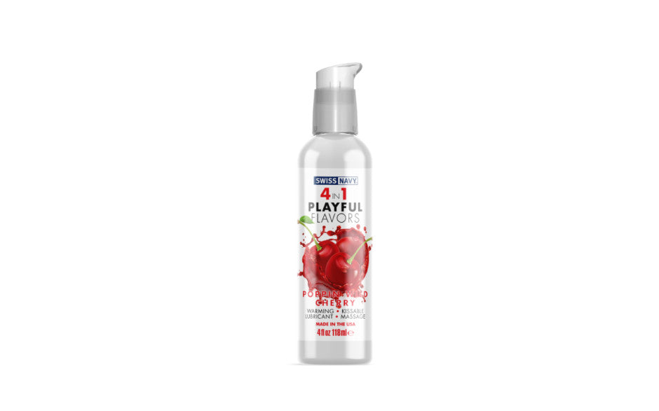 Swiss Navy Playful Flavours 4 In 1 Flavoured Lubricant 4 Oz