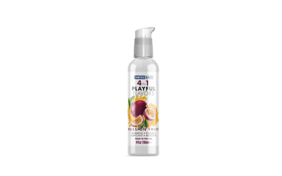 Swiss Navy Playful Flavours 4 In 1 Flavoured Lubricant 4 Oz