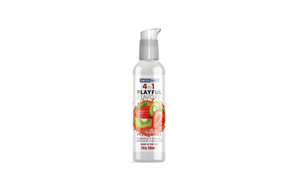 Swiss Navy Playful Flavours 4 In 1 Flavoured Lubricant 4 Oz