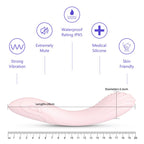 Drywell Flexible Bending Silicone G Spot Vibrator