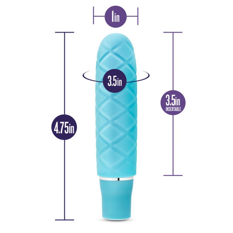 Calexotics Luxe Cozi Mini 10 Function Silicone Vibrator