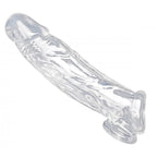 Size Matters Realistic Clear Penis Enhancer & Ball Stretcher