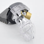 Brutus Alpha Chastity Cock Cage Clear