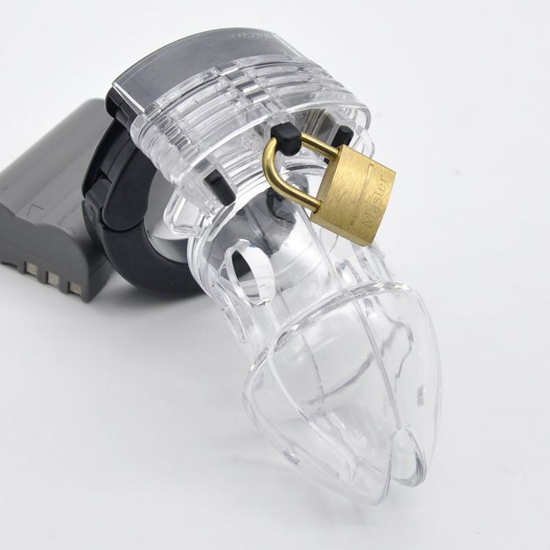 Brutus Alpha Chastity Cock Cage Clear