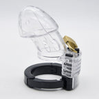 Brutus Alpha Chastity Cock Cage Clear