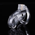 Brutus Shark Chastity Cock Cage Clear
