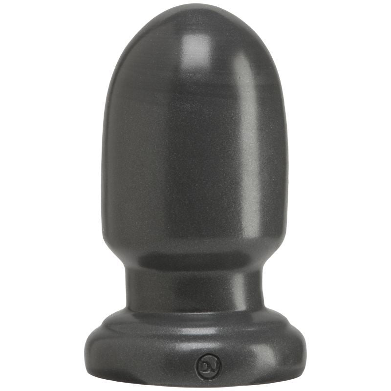 American Bombshell Shell Shock Small Anal Plug Gun Metal