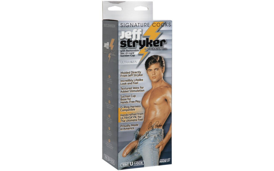 Doc Johnson Jeff Stryker ULTRASKYN Realistic Cock 10 inch Doc Johnson