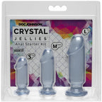 Crystal Jellies Anal Starter Kit Clear