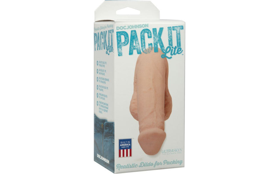 Doc Johnson Pack It Lite Lifelike Realistic Dong Doc Johnson