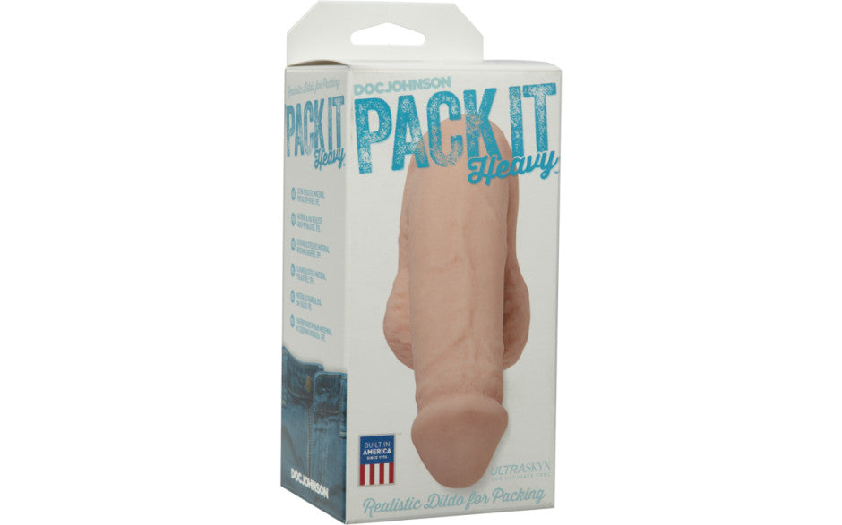 Doc Johnson Pack It Heavy Ultraskyn Realistic Dildo Secondary image