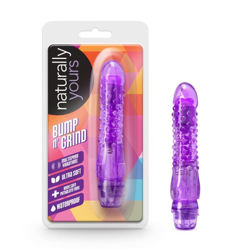 Naturally Yours Bump N Grind Vibrator Purple