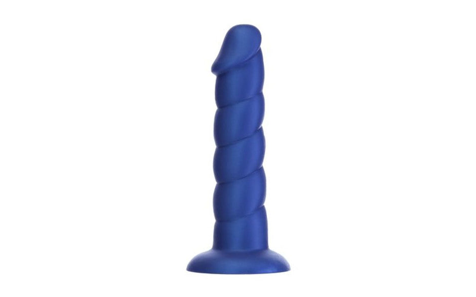 BMS Factory Addiction Unicorn Realistic Dildo 8 Inch Blue Secondary image
