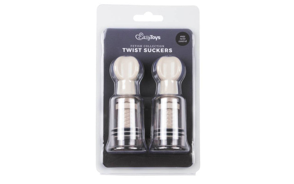 XR Brands Fetish Collection Nipple and Clit Suckers 2 Piece