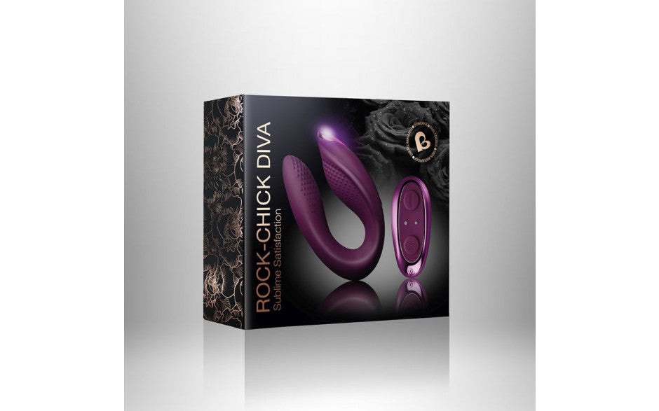 Rocks Off Rock Chick Diva Dual Stimulation Bliss Vibrator Main image