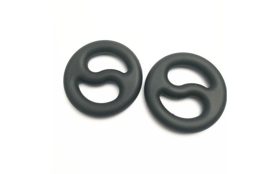 BRUTUS Yin Yang Silicone Cock & Ball Duo Ring Main image