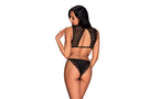 Obsessive Elisetta Bra & Panty Set 2 Piece L / XL Obsessive