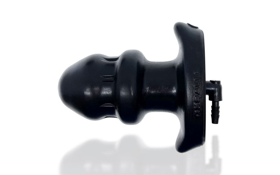 Oxballs Drain O Flow Thru Butt Plug Black Oxballs
