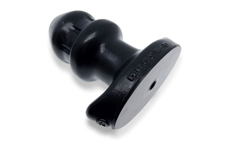 Oxballs Drain O Flow Thru Butt Plug Black Oxballs