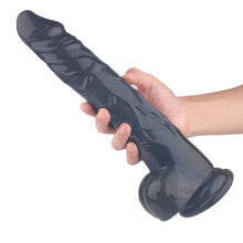 S Hande King Kong Realistic Dong With Balls Black Main image