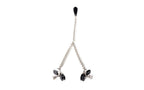 XR Brands Master Series Titty Taunter Nipple Clamps With Weighted Bead XR Brands
