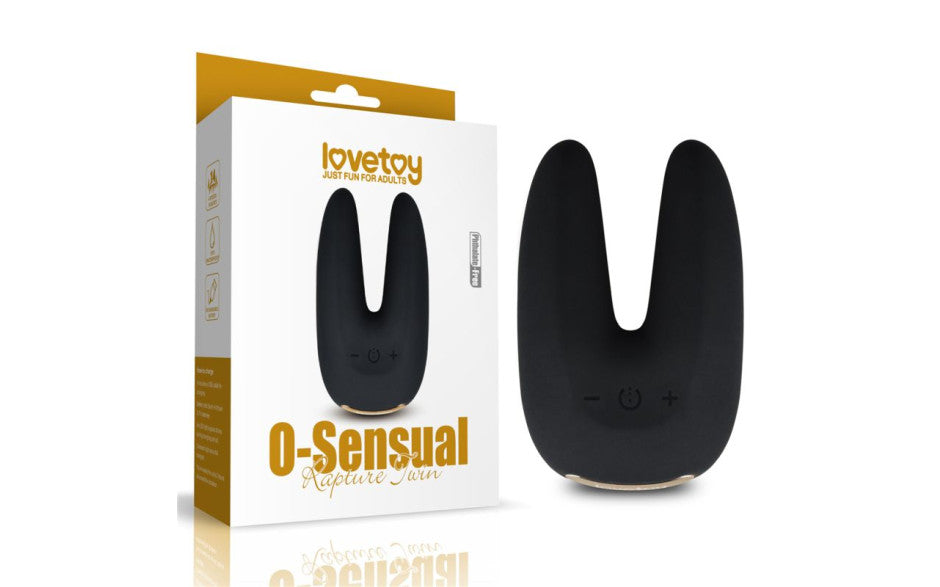 Lovetoy O Sensual Rapture Dual Motor Clit Massager Vibrator Lovetoy Main image