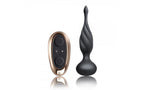 Rocks Off Petite Sensation Discover Butt Plug With Remote Black Rocks Off