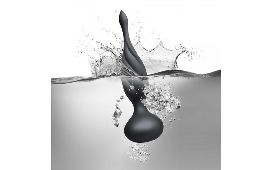 Rocks Off Petite Sensation Discover Butt Plug With Remote Black Secondary image