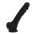 NANMA Corporation X Men Ridged Shaft Realistic Dildo With Balls NANMA Corporation