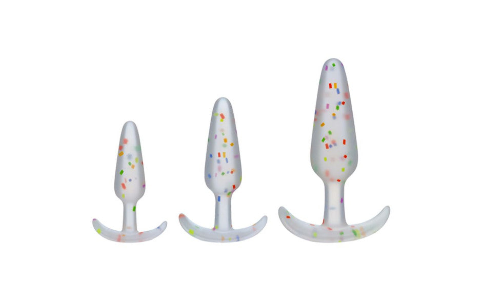 Doc Johnson Pride Silicone Anal Trainer Set Doc Johnson