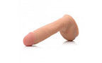 XR Brands Loadz Dual Density Squirting Dildo With Balls Reservoir 8 Inch XR Brands
