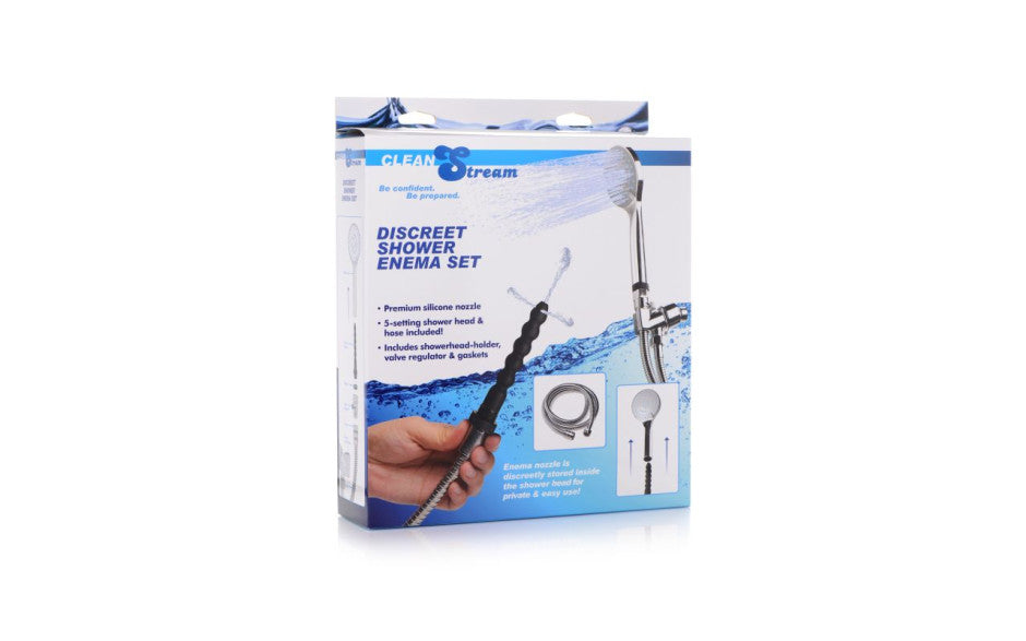 XR Brands CleanStream Discreet Shower Enema Set XR Brands Main image