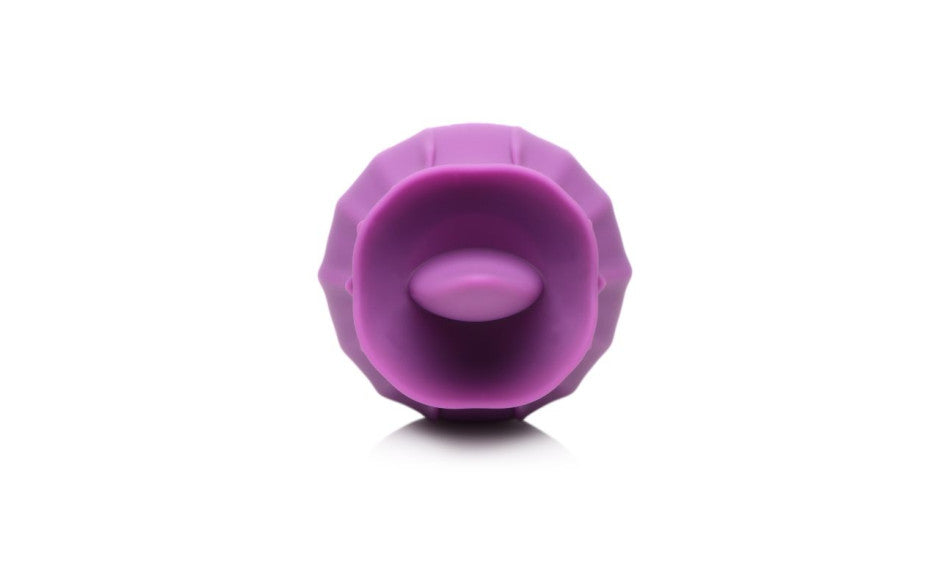 XR Brands Bloomgasm Wild Violet 10X Licking Clitoral Vibrator Secondary image