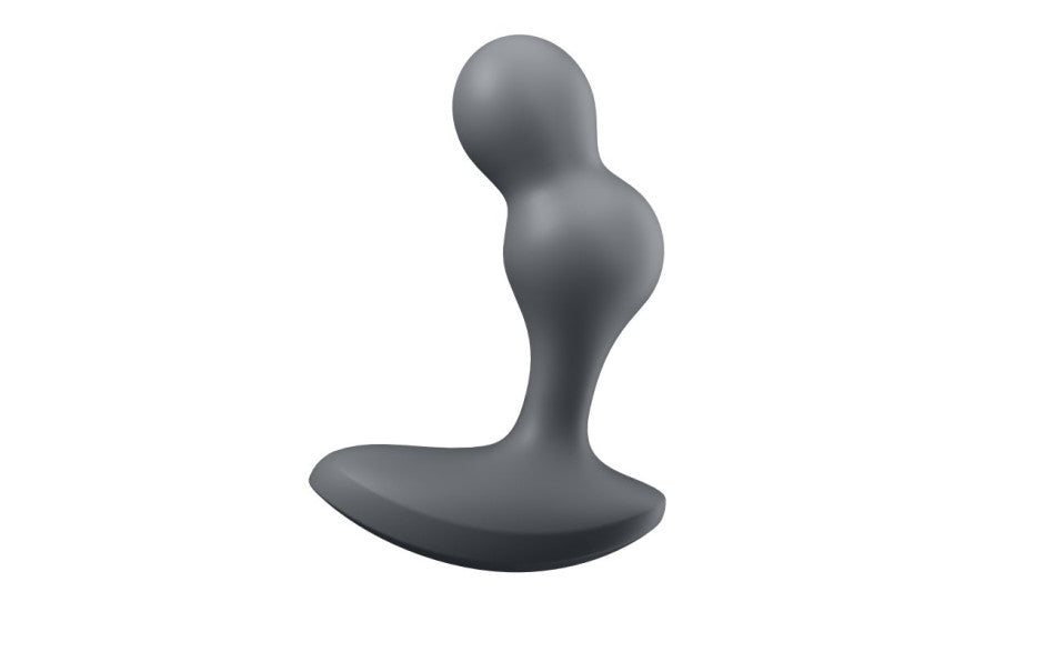 Satisfyer Deep Diver App Controlled Vibrating Butt Plug Grey Satisfyer