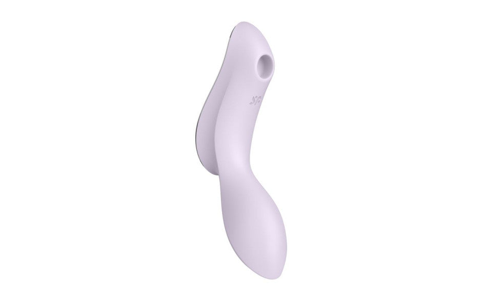 Satisfyer Curvy Trinity 2 Insertable Air Pulse Clitoral & G Spot Vibrator Violet Satisfyer Main image