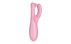 Satisfyer Threesome 4 App Controlled Lay On Vibrator Pink Satisfyer