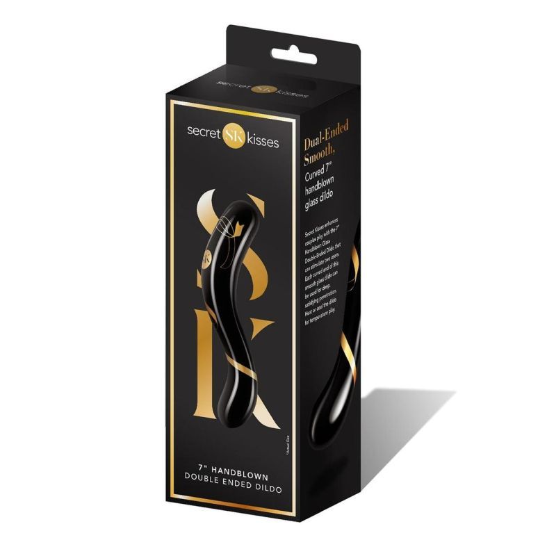 Secret Kisses Handblown Double Ended Dildo