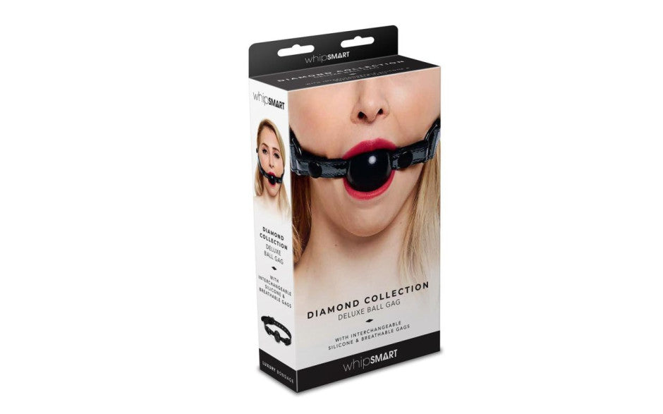 WhipSmart Diamond Deluxe Ball Gag