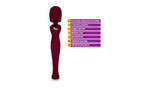Viben Sultry Rechargeable Body Wand Massager Ruby Viben