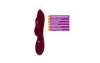 Viben Pzazz Rechargeable Thumping Rabbit Vibrator Ruby Viben