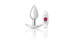 Viben Cheeky Charms Silver Anchor Butt Plug With Jewel Kit