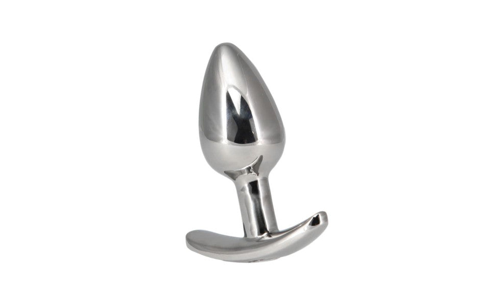 BMS Factory Pillow Talk Sneaky Luxurious Stainless Steel Anal Plug With Swarovski Crystal Secondary image