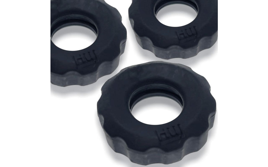 Hunkyjunk Superhuj Cock Ring 3 Piece