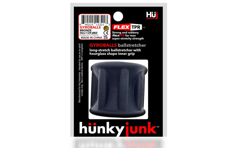 Hunkyjunk Gyroball Super Stretchy Mens Ball Stretcher