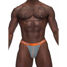 Male Power Casanova Uplift Stretchy Micro Mens Thong Grey Secondary image