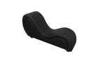 Daytona Kama Sutra Mebon Chaise Love Lounge Leather Black Daytona