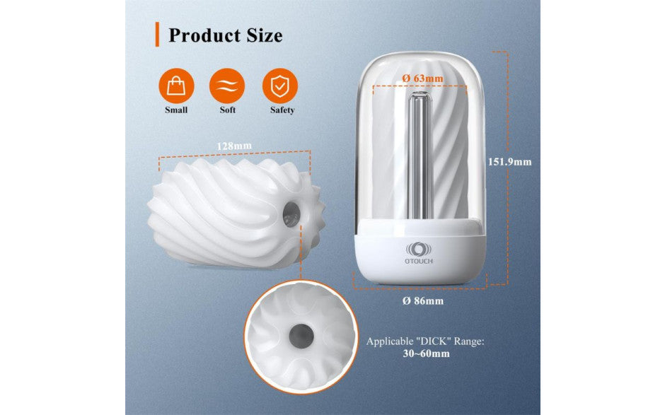 OTouch DECOR 2 Masturbator Sleeve With UV Sterilization & Heating Unit
