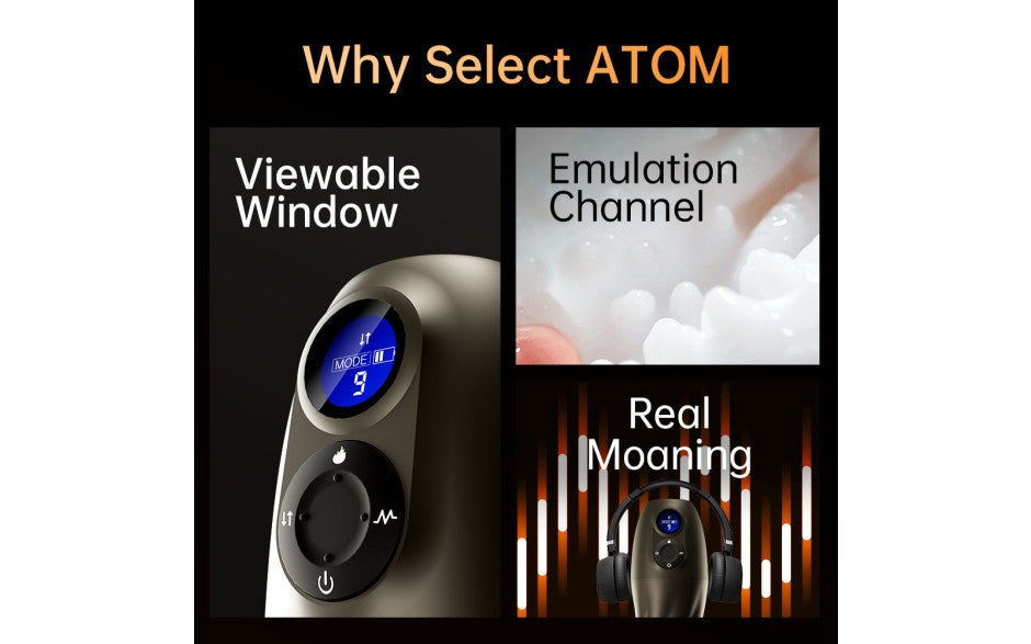 Drywell Atom Electronic Mens Masturbator