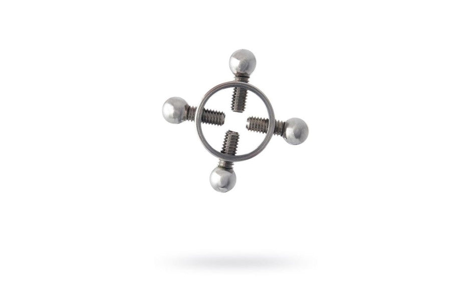 ToyFA Metal Silver Metal Nipple Clamp 2 Piece Main image