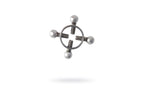 ToyFA Metal Silver Metal Nipple Clamp 2 Piece
